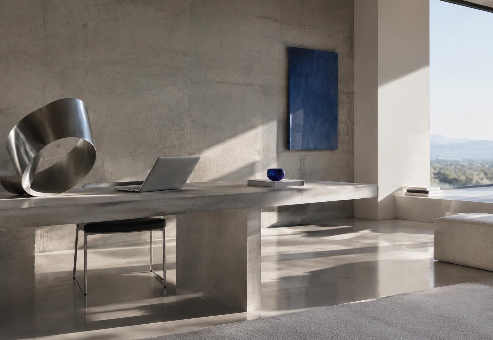 Espace de travail contemporain